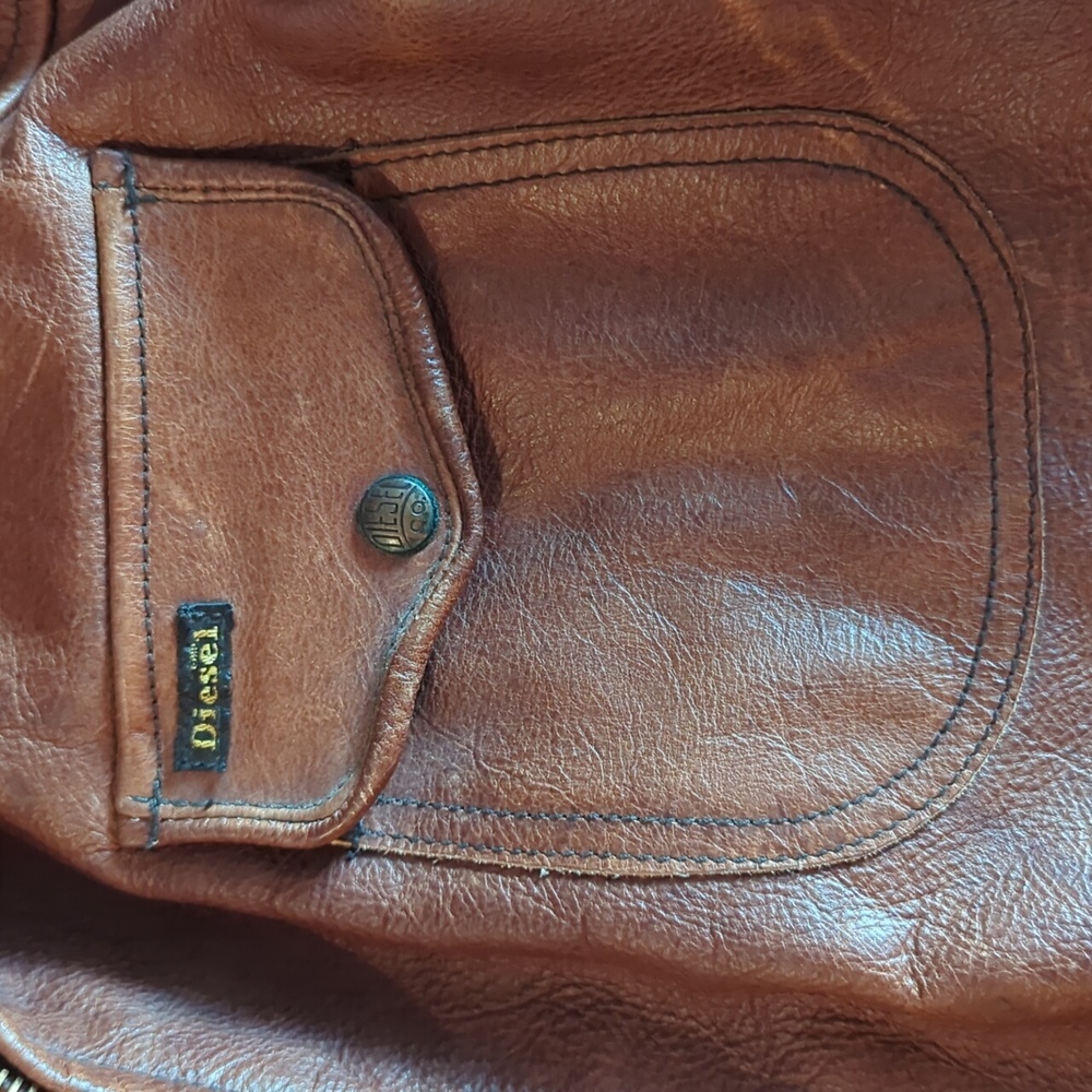 Diesel Leather Jacket - Picture 8 of 11